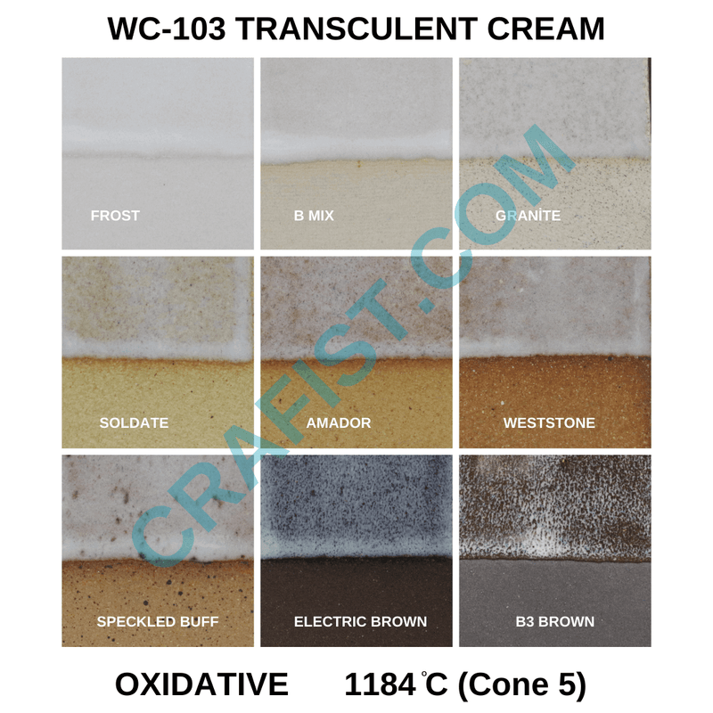 WC-103 Translucent Cream Glaze