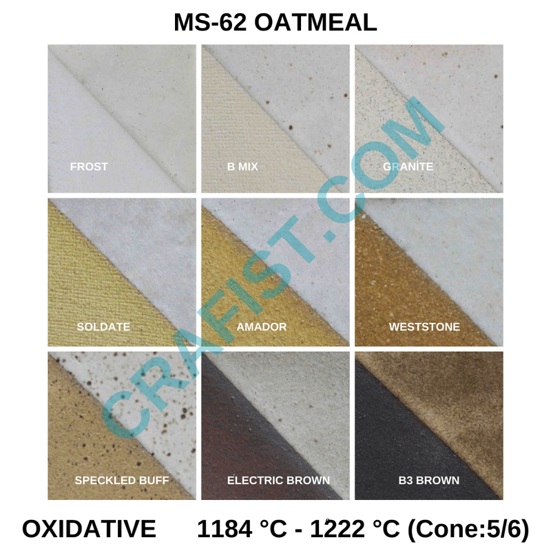 MS-62 Oatmeal Glaze(Liquid Glaze / 473 ml)