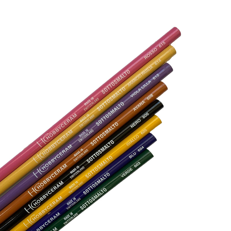 Underglaze pencils - Violet Crafist