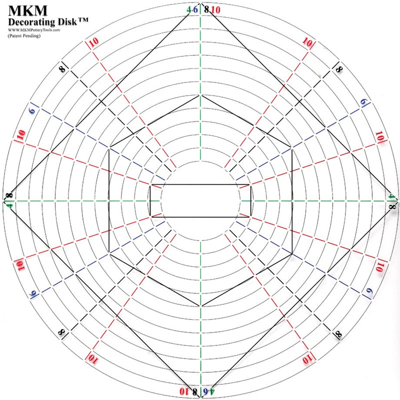MKM DD15 15 Inch MKM Decorating Disks - Crafist